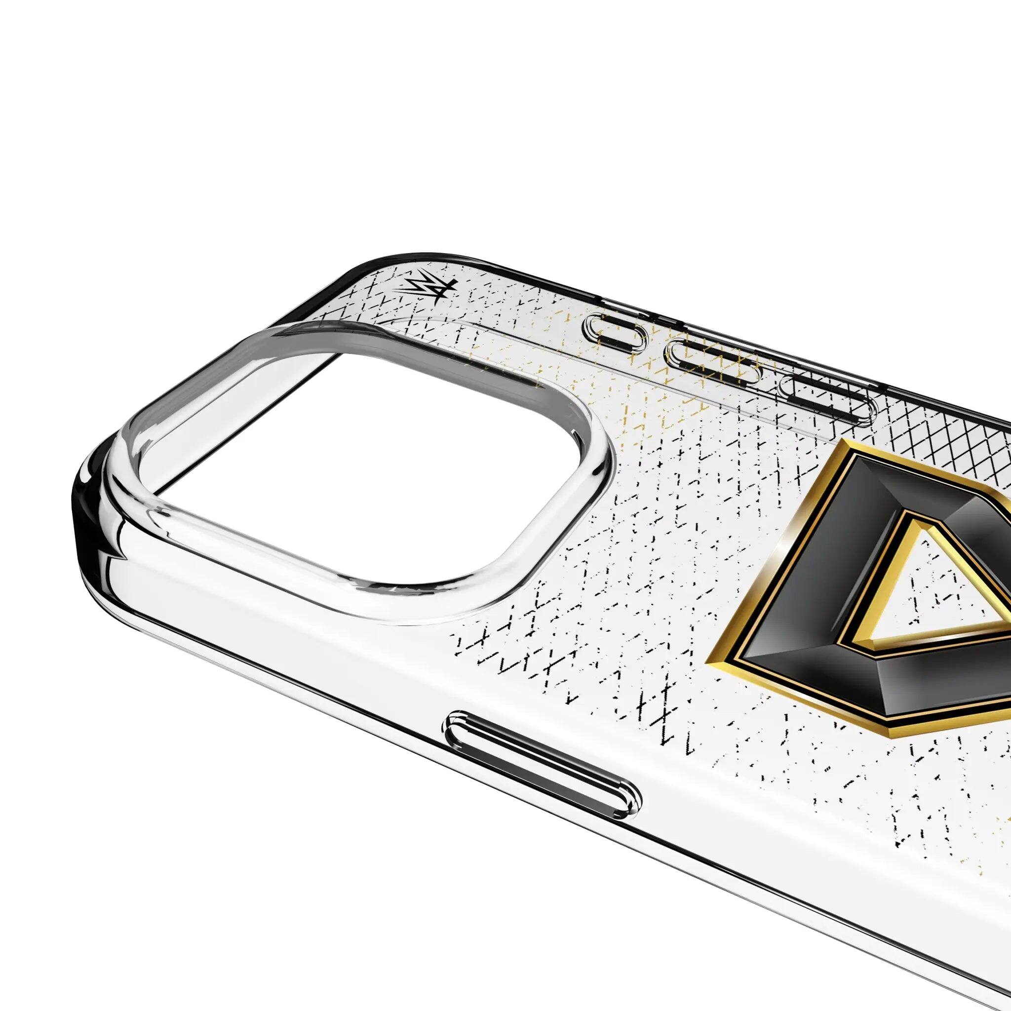 Left. Keyscaper - WWE Steel Clear Phone Case - Apple iPhone 16 Pro - Seth Freakin Rollins.