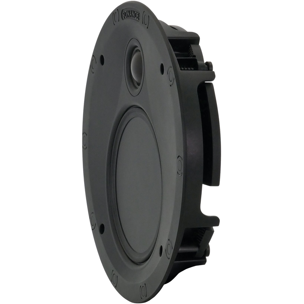 Angle View: Sonance - Visual Performance Extreme  6-1/2" 2-Way In-Ceiling Speakers (Each) - Paintable White
