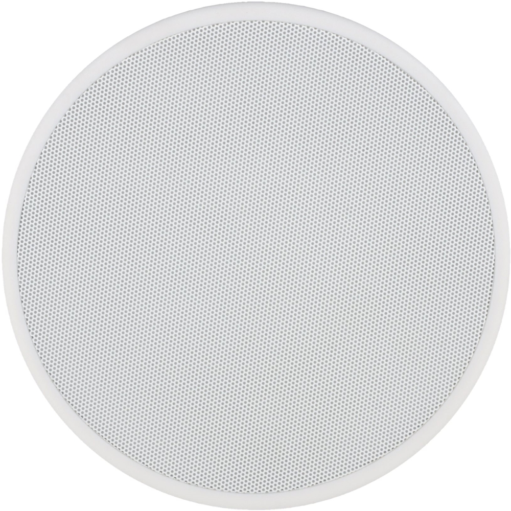 Back View: Sonance - Visual Performance 5-1/4" Ultra Thin-Line  2-Way In-Ceiling Speakers (Pair) - White