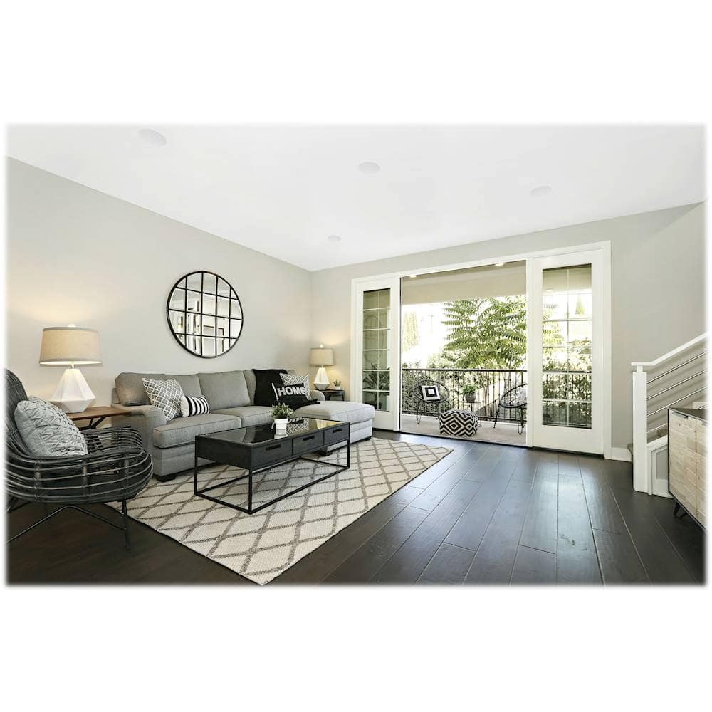 Alt View 15. Sonance - VP52R UTL - Visual Performance 5-1/4" Ultra Thin-Line 2-Way InCeiling Speakers (Pair) - White.