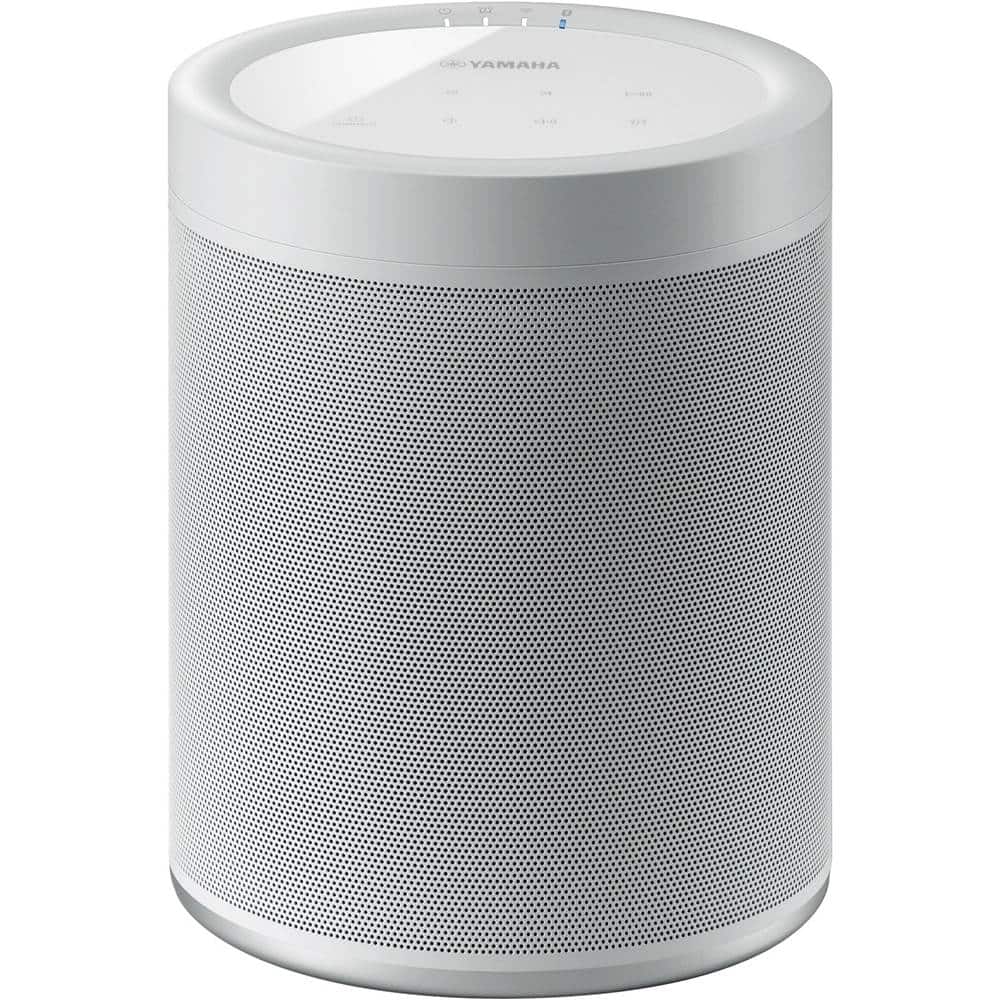 Front. Yamaha - MusicCast 20 40W Hi-Res Wireless Speaker for Streaming Music - White.