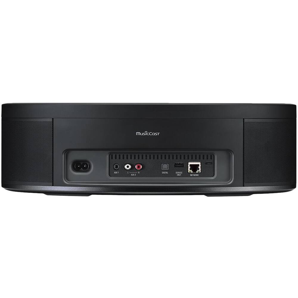 Alt View 11. Yamaha - MusicCast 50 Wireless Speaker with Wi-Fi, Bluetooth and Airplay. Works with Alexa and Google Assistant - Black.