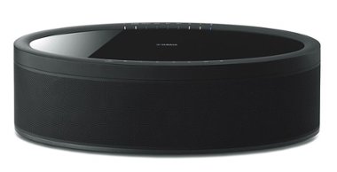 Yamaha MusicCast 50 Wireless Speaker with Wi-Fi, Bluetooth and Airplay. Works with Alexa and Google Assistant. Black. - Black - Front_Zoom
