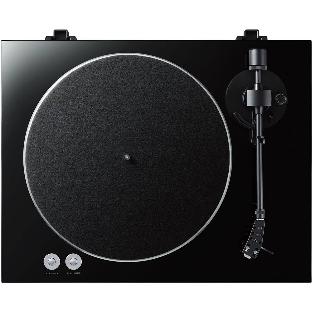 Alt View 12. Yamaha - Stereo Turntable - Piano Black.