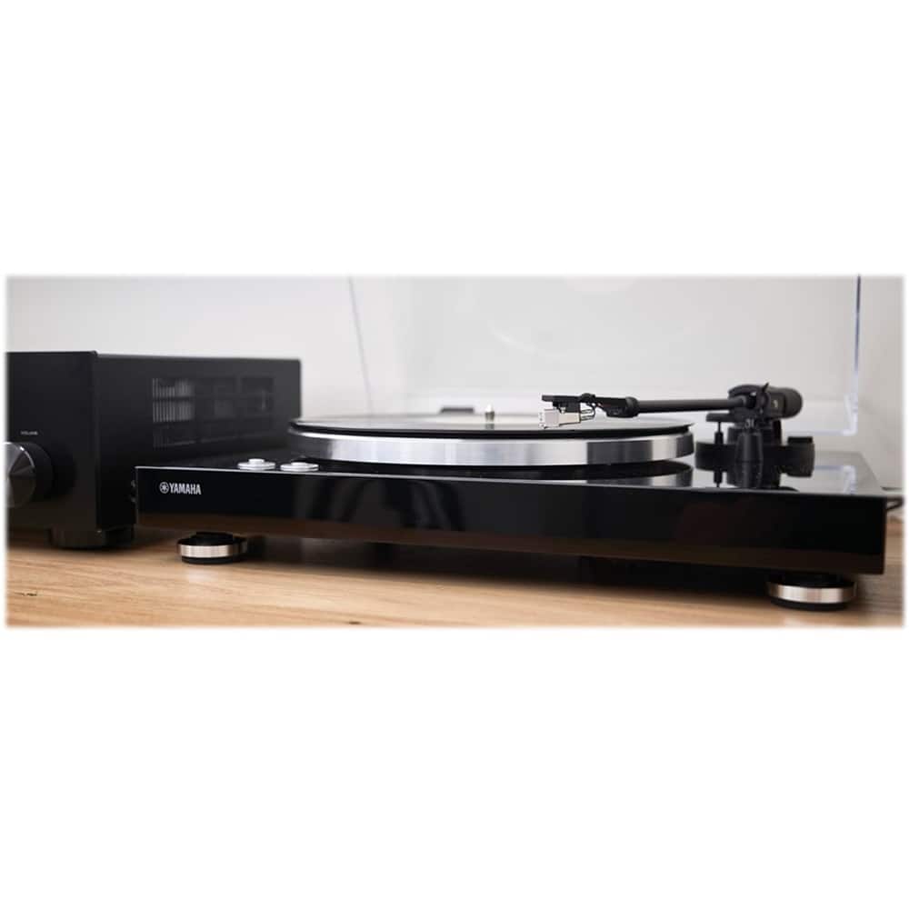 Alt View 15. Yamaha - Stereo Turntable - Piano Black.