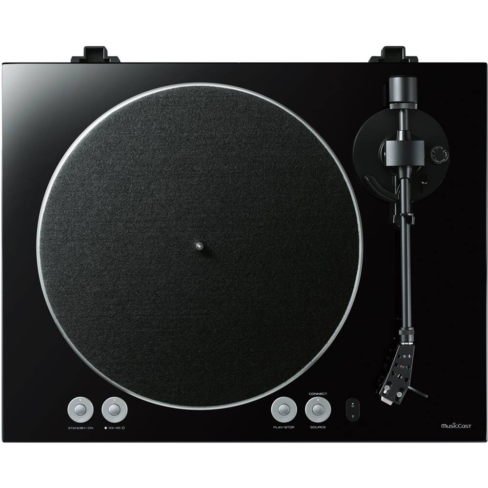 Alt View 12. Yamaha - MusicCast WiFi Music Streaming Turntable - Piano Black.
