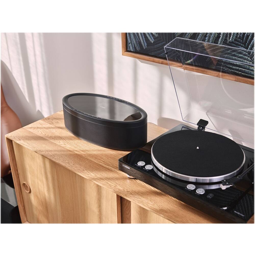 Alt View 13. Yamaha - MusicCast WiFi Music Streaming Turntable - Piano Black.