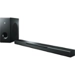 Front Zoom. Yamaha - MusicCast BAR 400 200W Hi-Res Sound Bar with Wireless Subwoofer - Black.