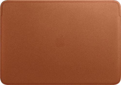 Apple - Leather Sleeve for 16-inch MacBook Pro - Saddle Brown