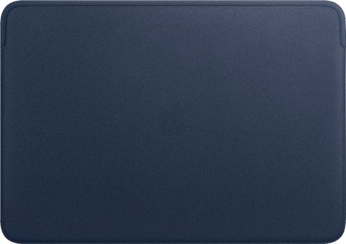 Apple - Leather Sleeve for 16-inch MacBook Pro - Midnight Blue