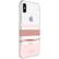 Alt View 15. kate spade new york - Protective Hardshell Case for Apple® iPhone® X and XS - Clear/Blush/Charlotte Stripe Rose Gold Glitter.