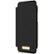 Angle. kate spade new york - Case for Apple® iPhone® XR - Saffiano Black/Gold Logo.