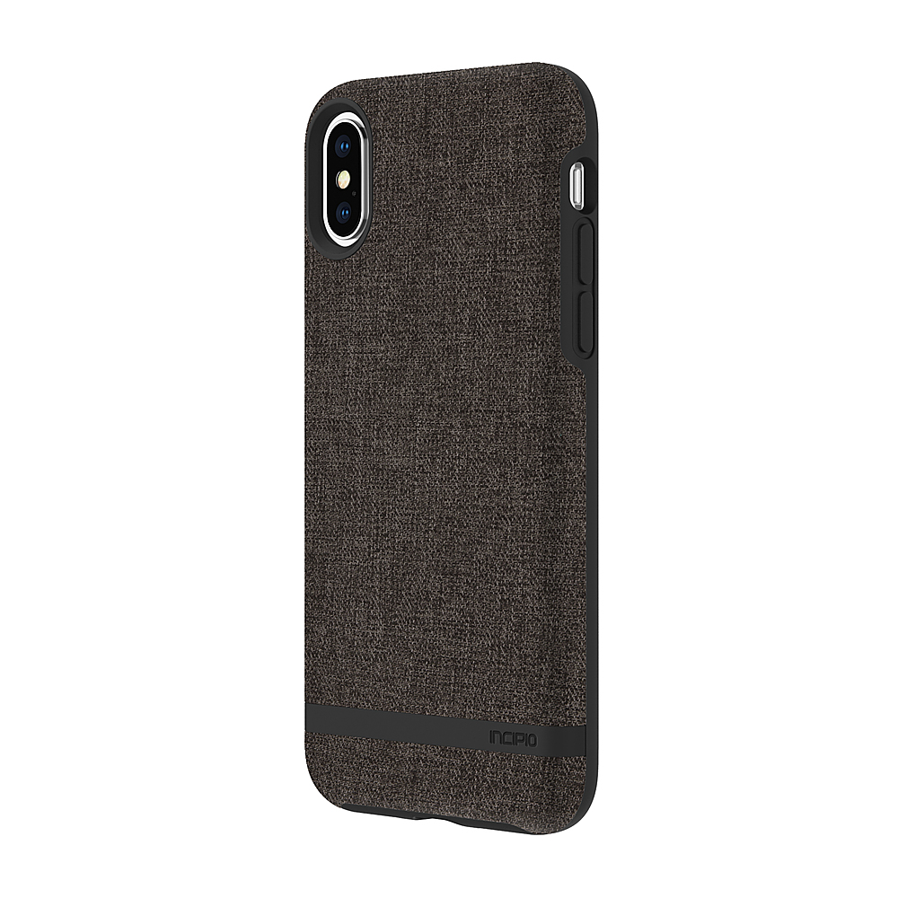 Left View: Incipio - Esquire Series Carnaby Case for Apple® iPhone® XS Max - Blue