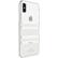 Alt View 14. kate spade new york - Protective Hardshell Case for Apple® iPhone® X and XS - Clear/Charlotte Stripe White Glitter.