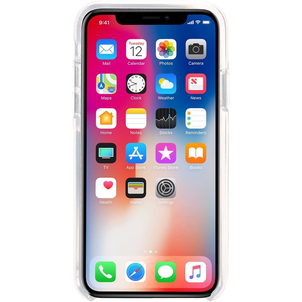 Alt View 11. kate spade new york - Case for Apple® iPhone® X and XS - Silver.