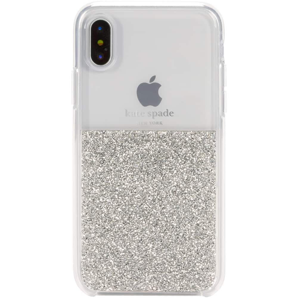 case for apple iphone x and xs - silver