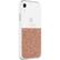 Alt View 15. kate spade new york - Half Clear Crystal Case for Apple® iPhone® XR - Rose Gold.