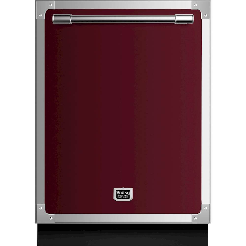 Best Buy Viking Tuscany Dishwasher Door Panel Kit Bordeaux TVDDP524BX