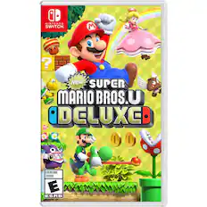 Front. Nintendo - New Super Mario Bros. U Deluxe.