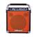 Front. Billboard - 8" 1400W 2-Way PA Speaker - Orange.