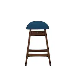 Starlight Canyon Home - Wooden Counter Height Chair with Back – Stylish Bar Stools for Kitchen - Brown