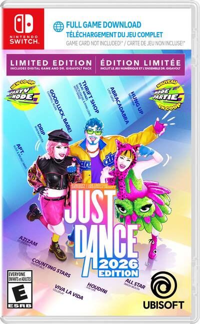 Just Dance 2026 Edition Limited Edition Nintendo Switch Just Dance 2026 Edition Limited Edition Nintendo Switch