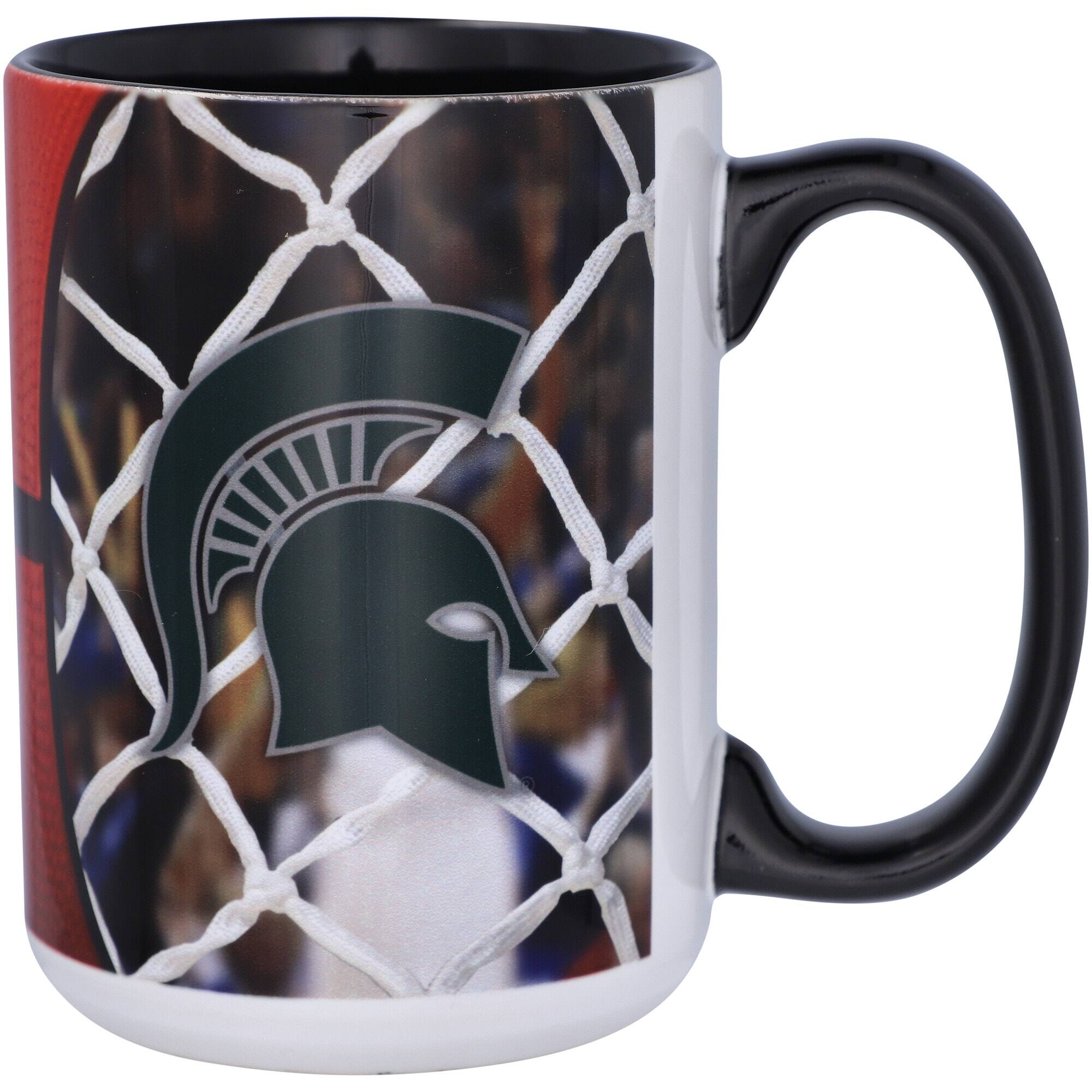 Alt View 1. Indigo Falls - Michigan State Spartans 15oz. Basketball Mug - Multicolor.