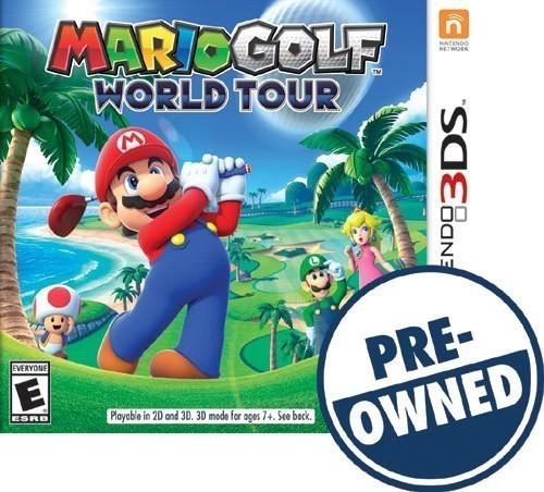  Mario Golf: World Tour - PRE-OWNED - Nintendo 3DS