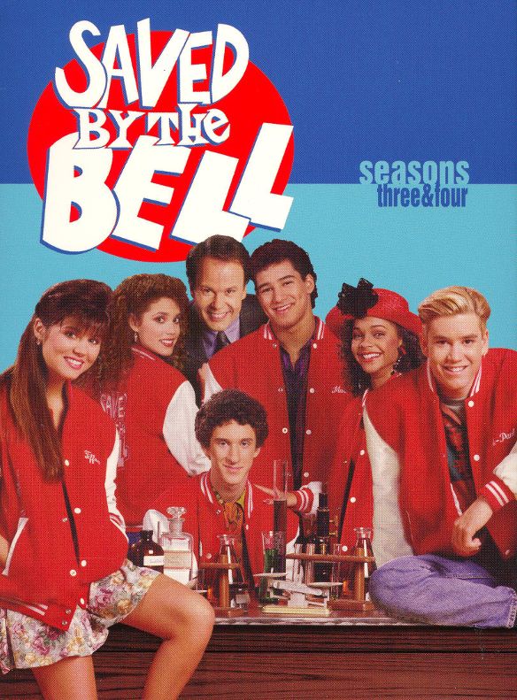  Saved by the Bell: Seasons Three &amp; Four [4 Discs] [DVD]