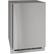 Front. U-Line - 4.9 Cu. Ft. Upright Freezer - Stainless Steel.
