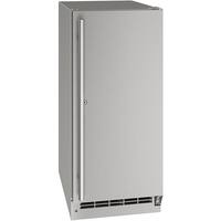 U-Line - 3.1 Cu. Ft. Mini Fridge - Stainless Steel - Front_Zoom