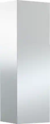 Front. Zephyr - Duct Cover Extension for ZOM - Stainless Steel.