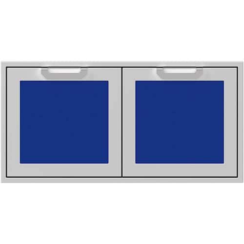 Front. Hestan - AGSD Series 42" Outdoor Double Storage Doors - Prince.