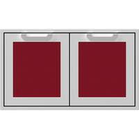 Hestan - AGSD Series 36" Outdoor Double Storage Doors - Tin Roof - Front_Zoom