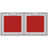 Hestan - AGSD Series 42" Outdoor Double Storage Doors - Matador - Front_Zoom