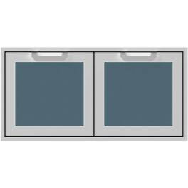 Hestan - AGSD Series 42" Outdoor Double Storage Doors - Pacific Fog