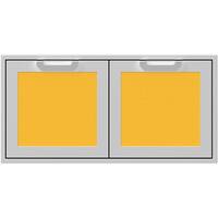 Hestan - AGSD Series 42" Outdoor Double Storage Doors - Sol - Front_Zoom