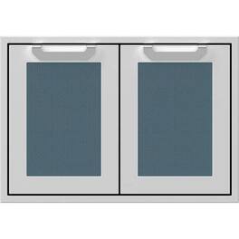 Hestan - AGSD Series 30" Outdoor Double Storage Doors - Pacific Fog