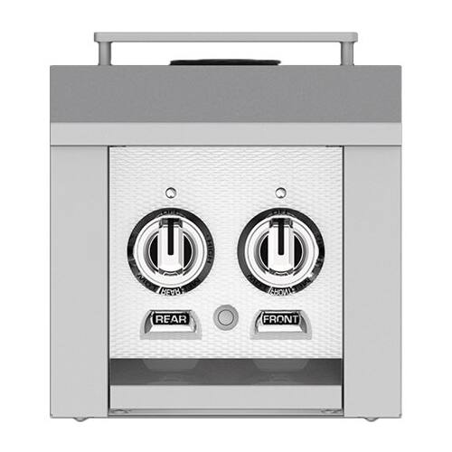 Left. Hestan - 12" Gas Cooktop - Froth.