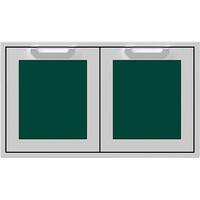 Hestan - AGSD Series 36" Outdoor Double Storage Doors - Grove - Front_Zoom