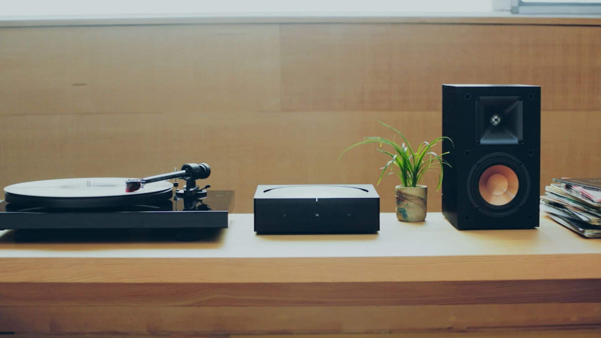 Alt View 17. Sonos - Amp 250W 2.1-Ch Amplifier - Black.