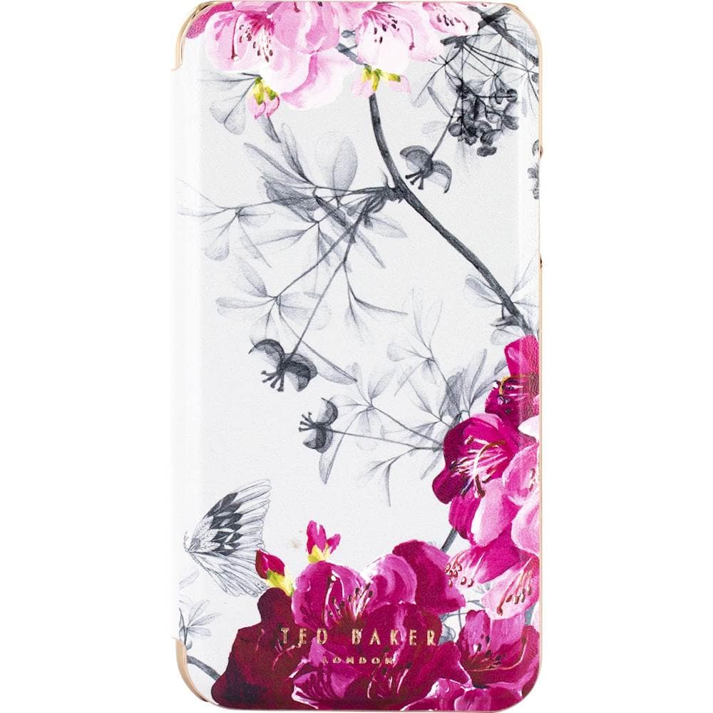 Ted Baker Porcelain Rose Mirror Folio iPhone 13 Case