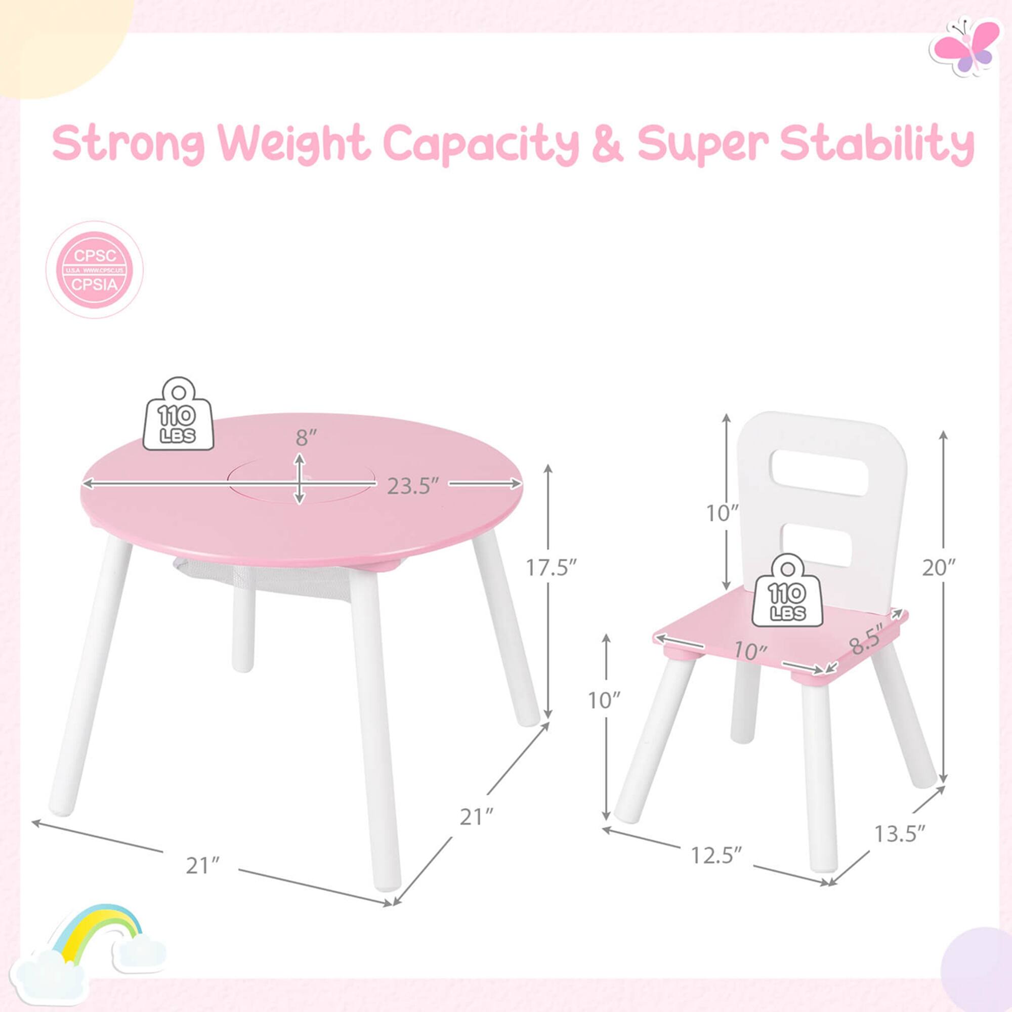 Strong Weight Capacity & Super Stability  
CPSC CPSIA  
110 LBS  
8" 23.5" 17.5" 10" 10"  
P 110 LBS  
8.5" 20" 10" 21" 21" 12.5" 13.5"