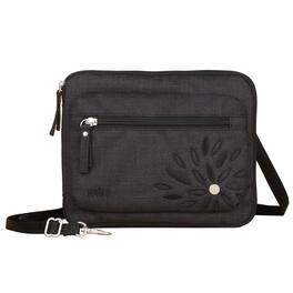 Haiku - Aspire Folio Crossbody - Black in Bloom