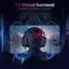 7.1 Virtual Surround Competitive performance in the game Footsteps Gunfire Vehicles