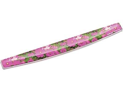 Alt View 1. Fellowes - Photo Gel Wrist Rest, Pink Flowers (9179101) - Pink Flowers.