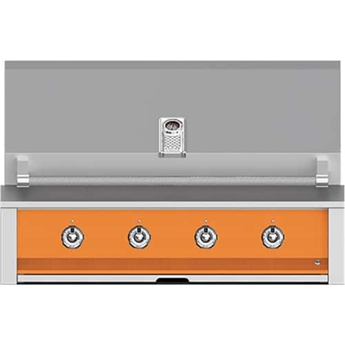 Angle View: Aspire by Hestan - By Hestan 42.1" Built-In Gas Grill - Citra