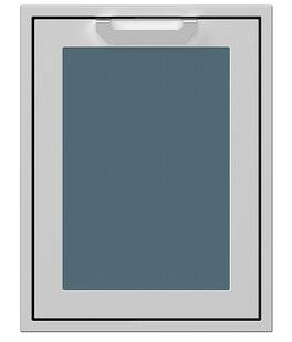 Hestan - 20" Outdoor Trash and Recycle Drawer - Pacific Fog