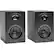 Angle. Samson - MediaOne 5.25" 40W 2-Way Powered Studio Monitors (Pair) - Black.
