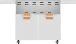 Hestan - Aspire ECD Series 36" Tower Cart with Double Doors - Citra - Angle_Zoom